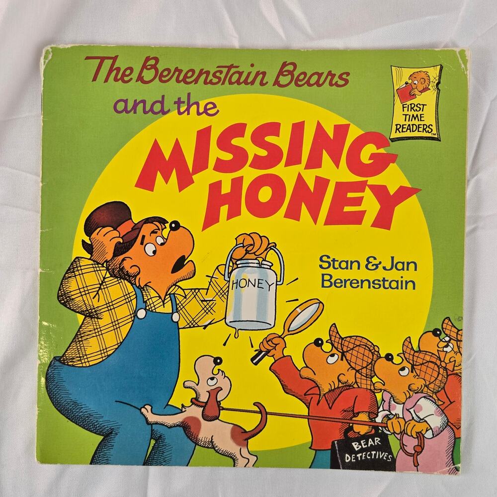 The Missing Honey Stan & Jan Berenstain SC Vintage 1987
